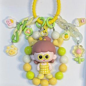 Handmade keychain, which can be ordered directly from stock